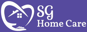 the logo for SG Home Care
